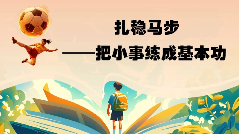 【通用】【秋季上】开学第一课(收心班会)：平凡日子里用心，成长赛场上奔跑 第 9 页